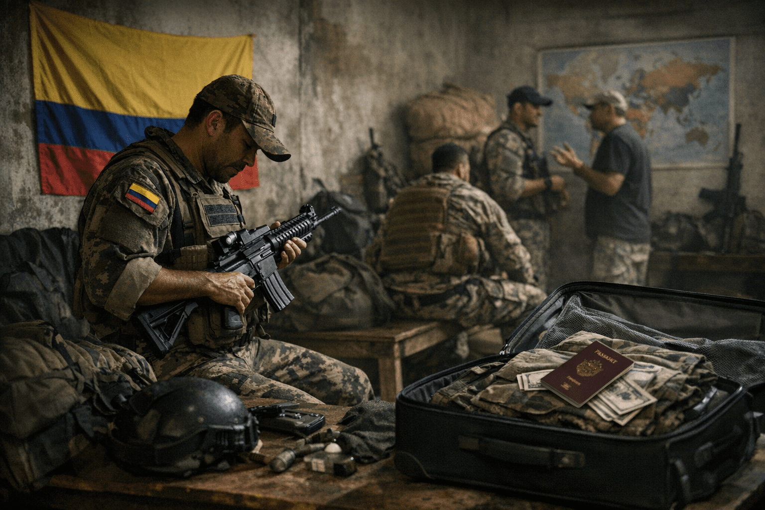 U.S. sanctions network recruiting Colombian mercenaries for Sudan war
