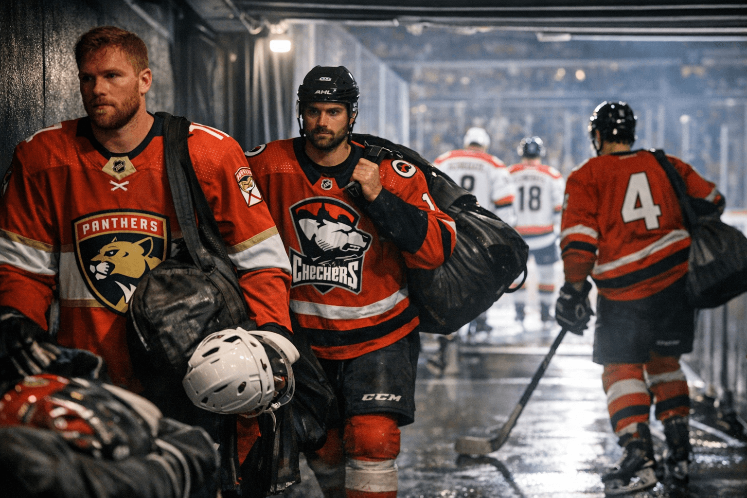 Panthers send eight players to Charlotte ahead of Calder Cup playoffs