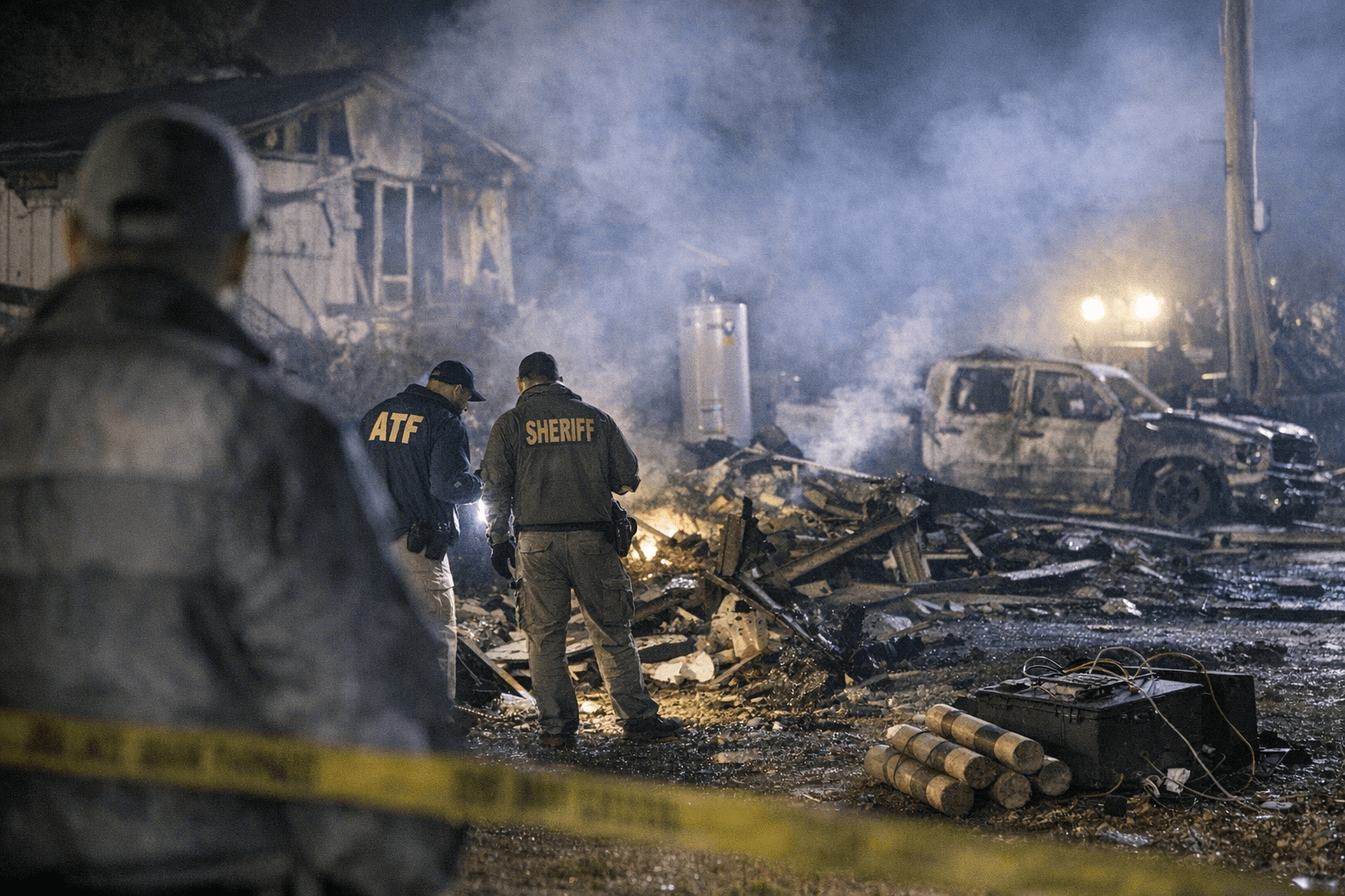 Ex-Lieutenant Accused of Warnings, Explosives Delivery in Esparto Blast Case