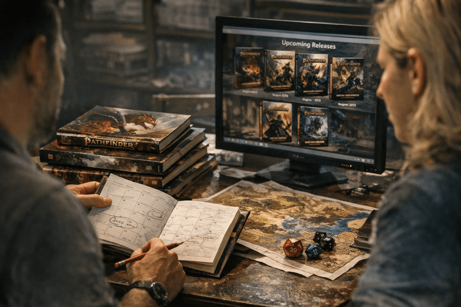 Paizo’s Pathfinder release schedule keeps fans ahead of upcoming products