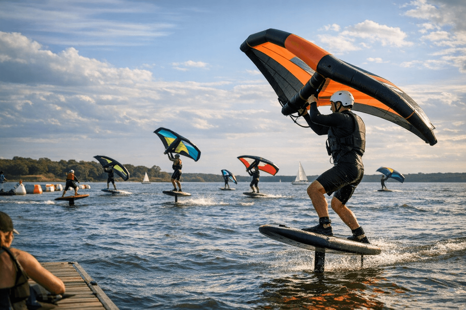 North Texas Wing Foil Regatta Brings All Levels to Grapevine Lake