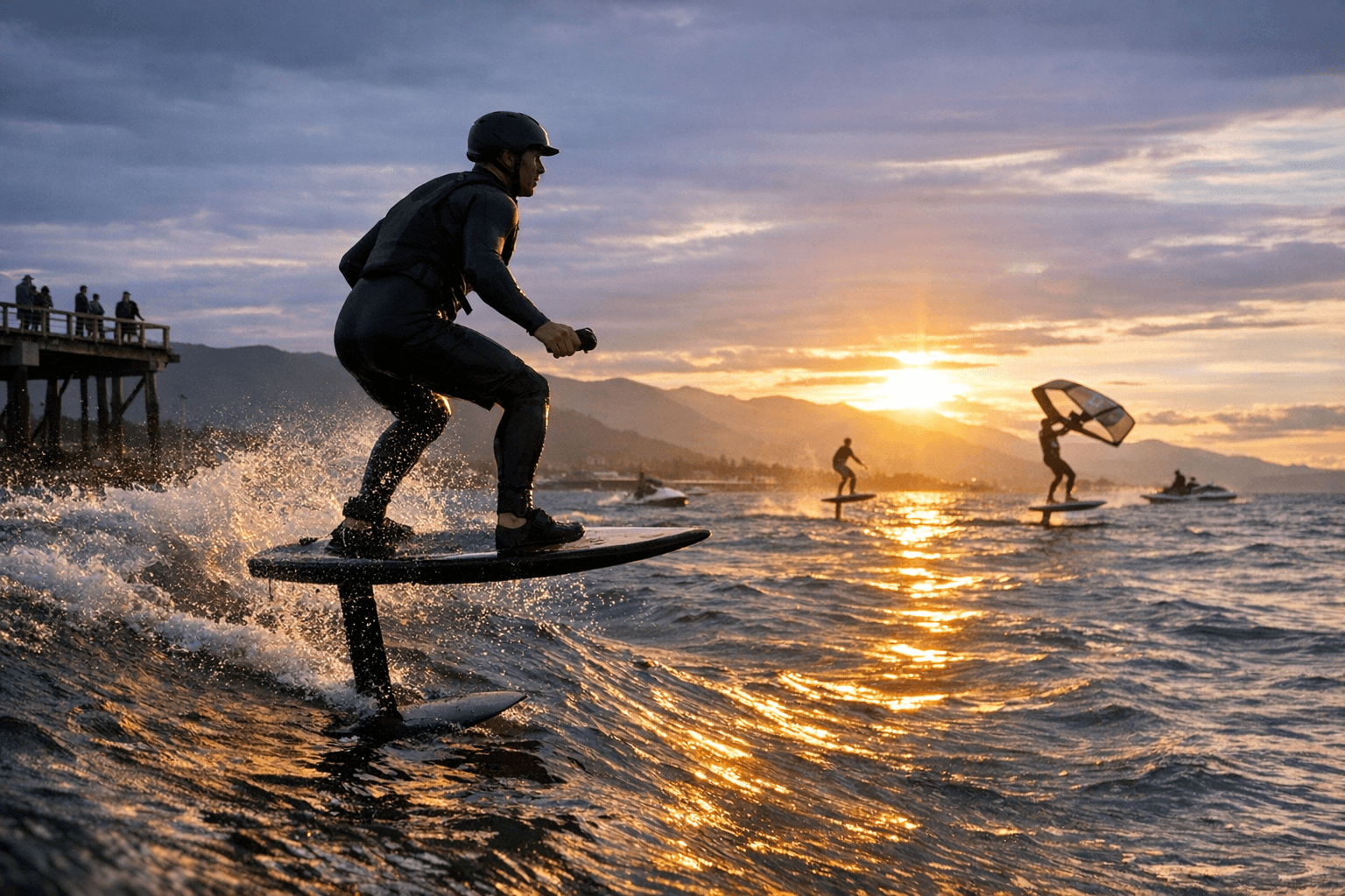 Foil Surfing Could Follow Snowboarding’s Rise With Better Infrastructure