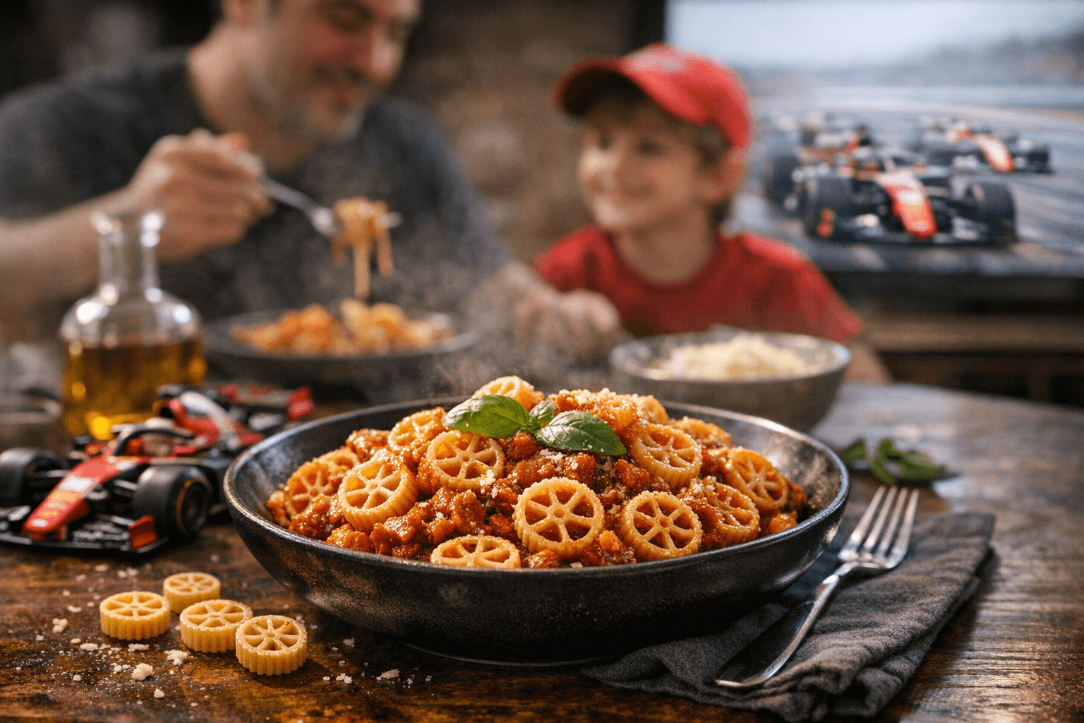 Barilla launches Formula 1-inspired Racing Wheels pasta for Sunday dinners