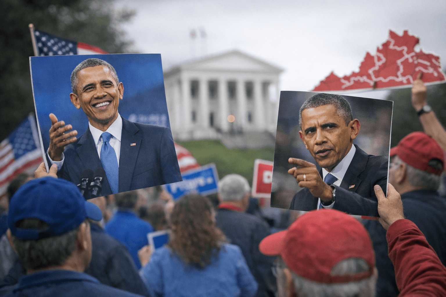 Virginia redistricting battle turns Obama into dueling campaign weapon