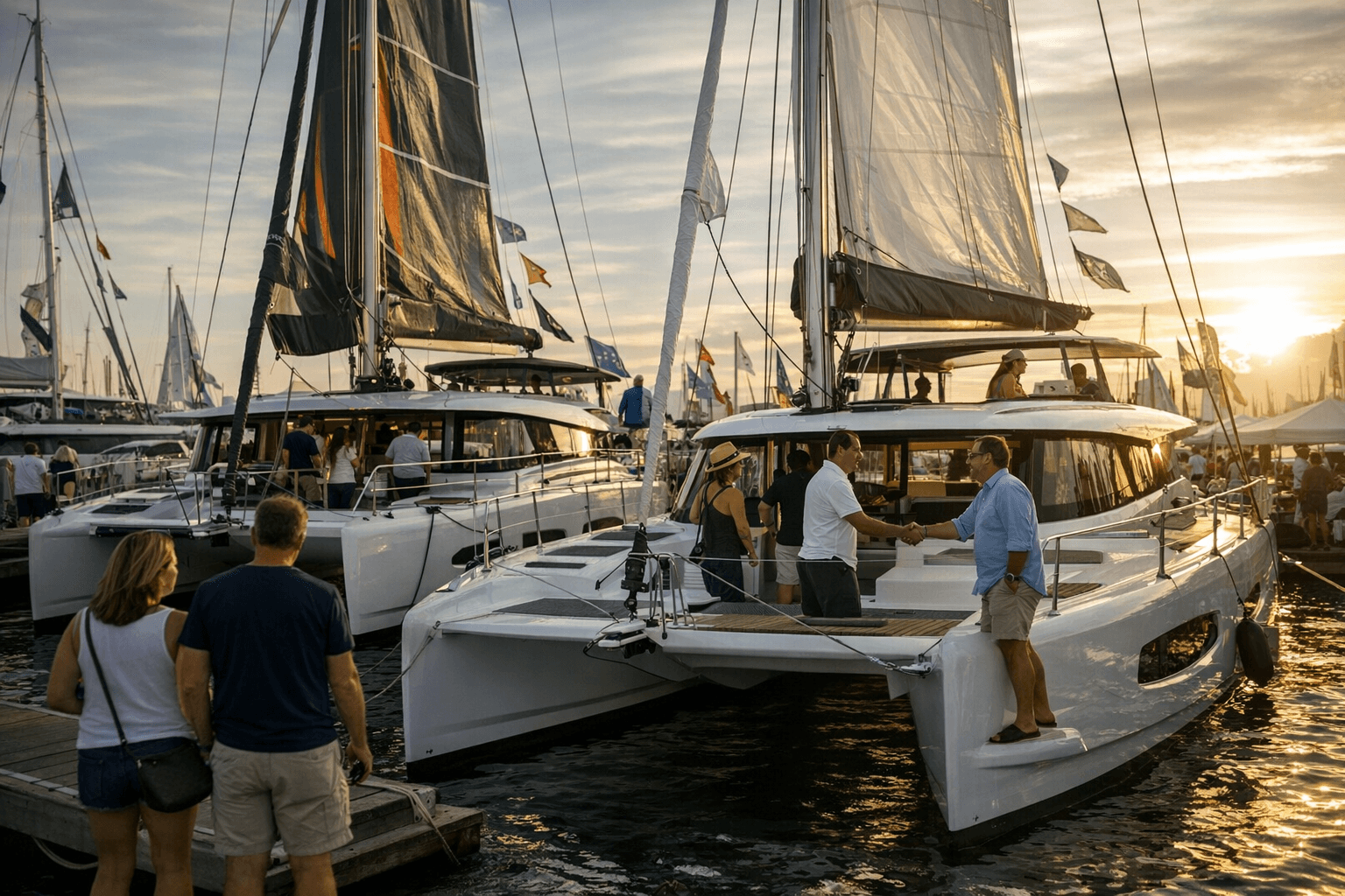 Excess Catamarans packs spring boat show calendar across Europe, North America, Asia