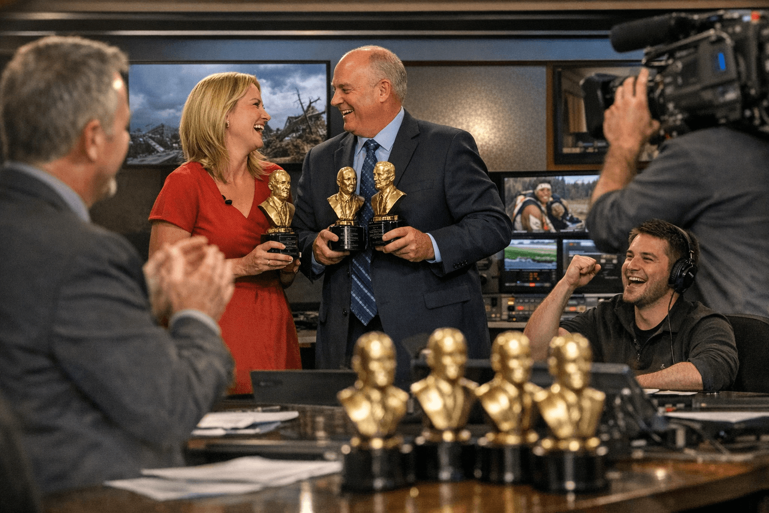 Lakeland News wins four Sevareid Awards, including top newscast honor