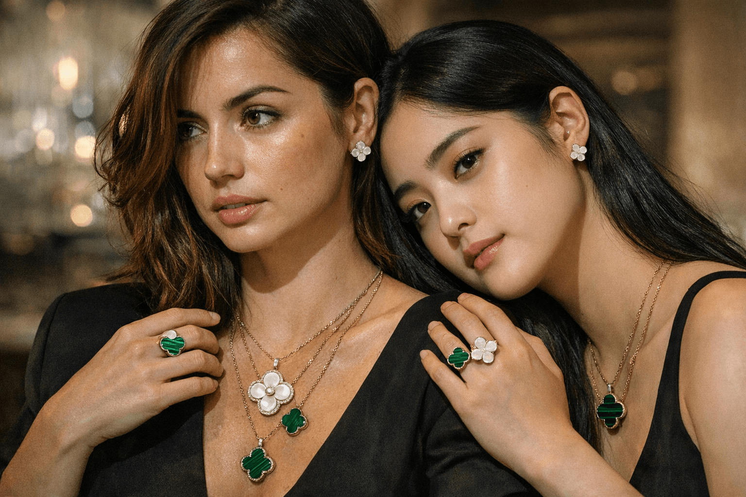Louis Vuitton expands Color Blossom with mother-of-pearl and malachite jewels