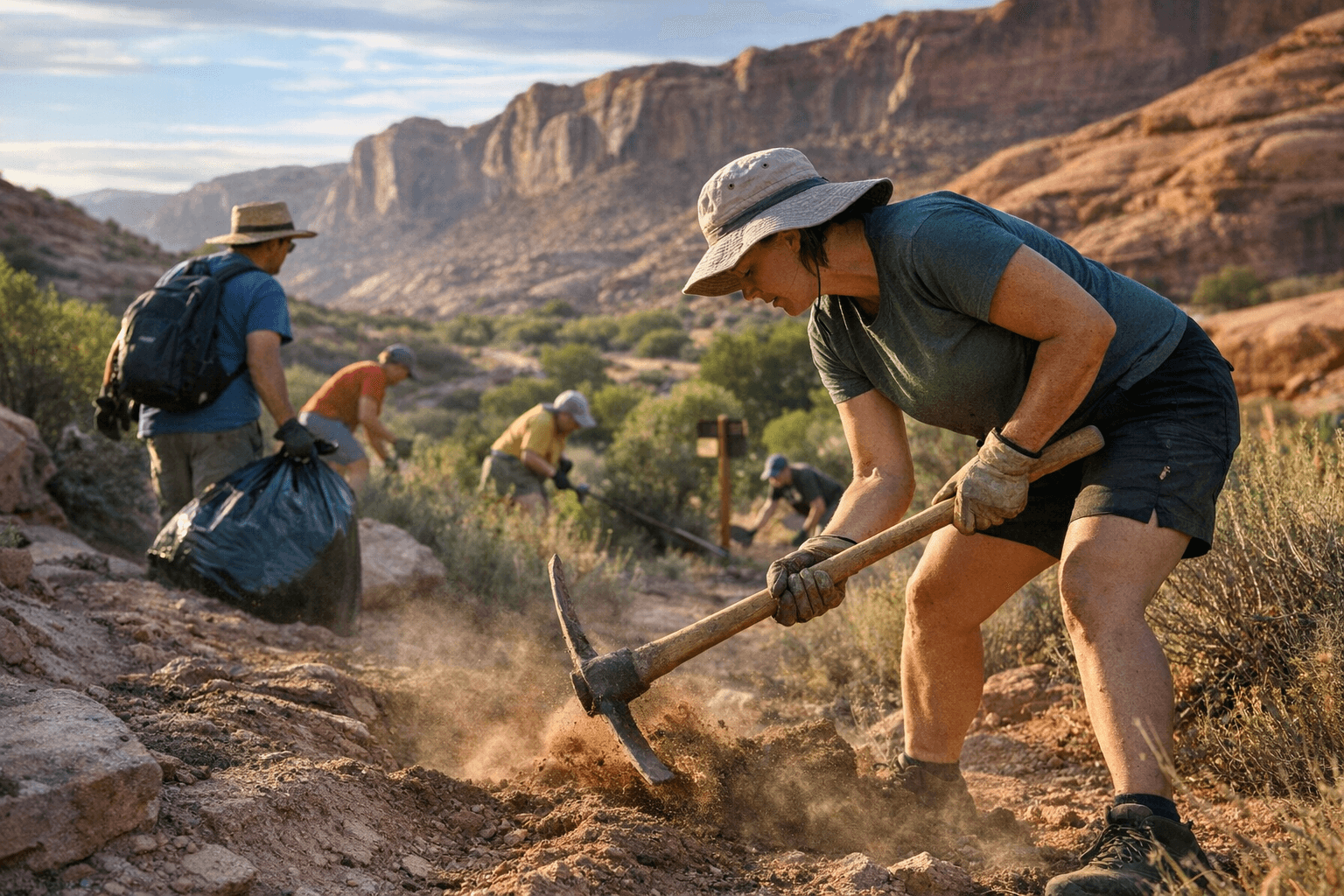Moab Spring Spruce Up Mobilizes Volunteers for Trails, Parks, Cleanups