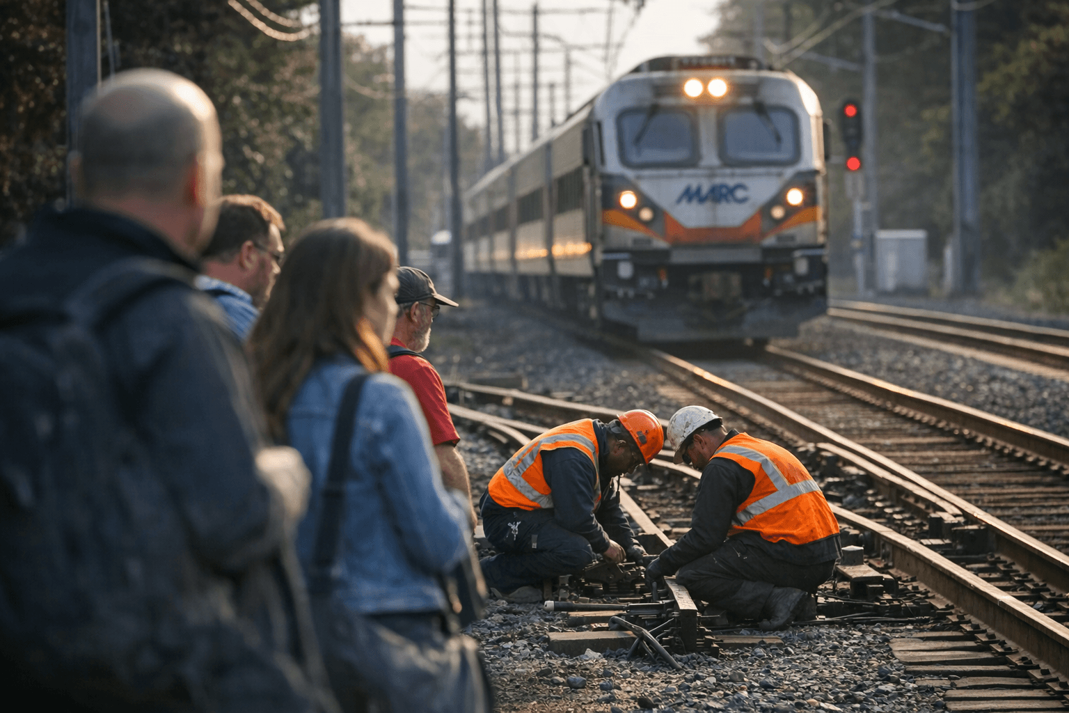 MARC Penn Line delays hit 35 minutes after switch problems near New Carrollton