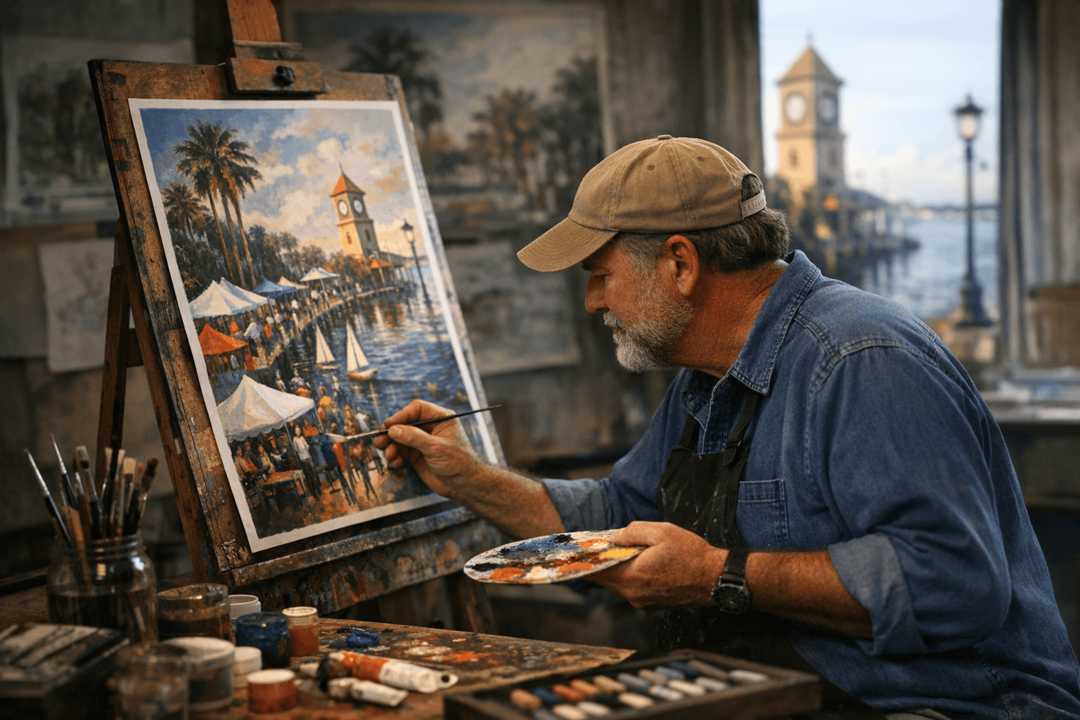 Sanford names poster artist for 2026 St. Johns River Festival of the Arts