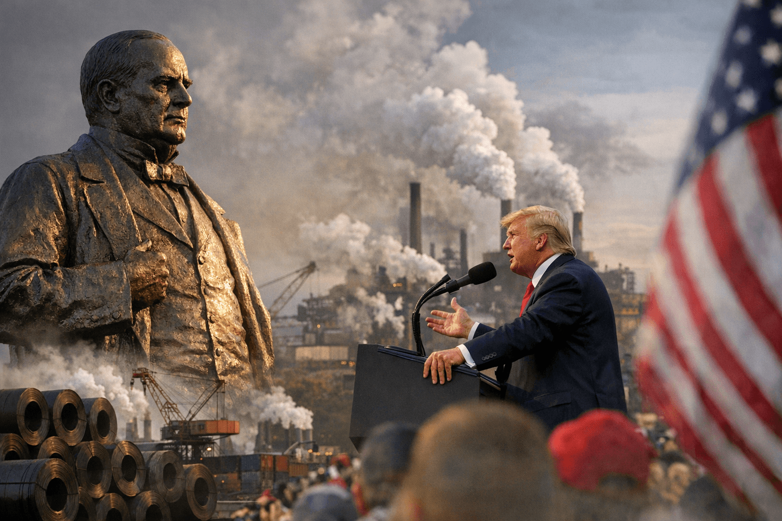 Why Trump Keeps Invoking McKinley, Tariffs and American Power