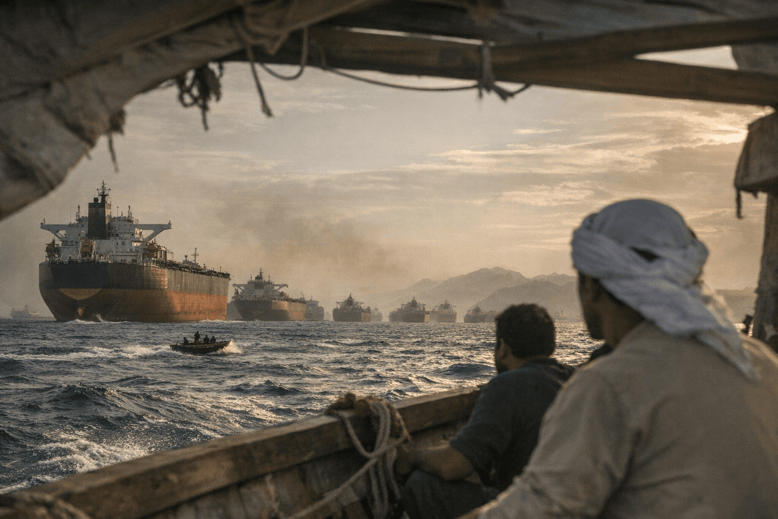 CBS News Finds Dozens of Ships Backed Up in Strait of Hormuz