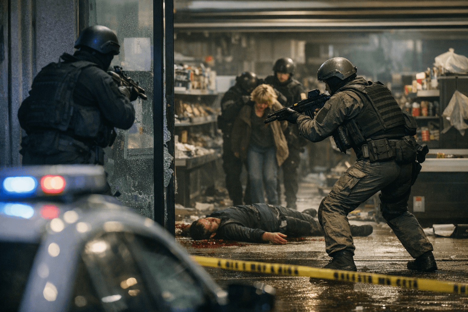 Gunman kills six in Kyiv supermarket attack after hostage standoff