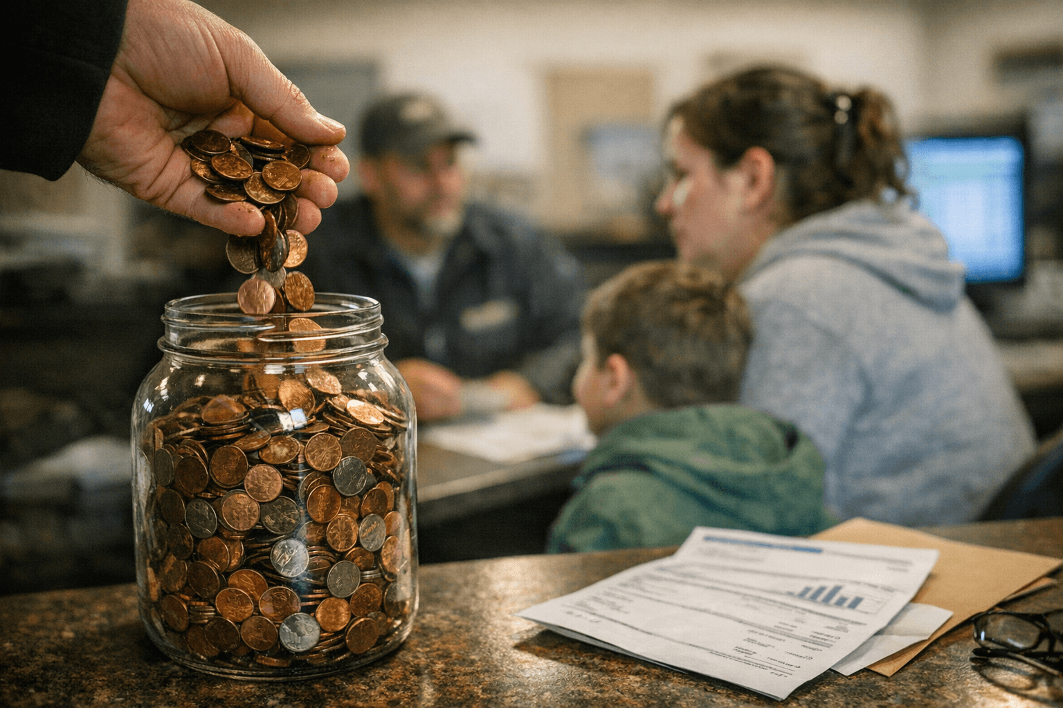 Los Alamos County penny drive raises $240 for utility aid program