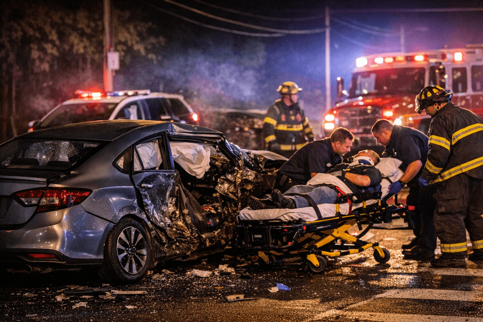 Middle Island man seriously hurt in Medford SUV crash on Munsell Road