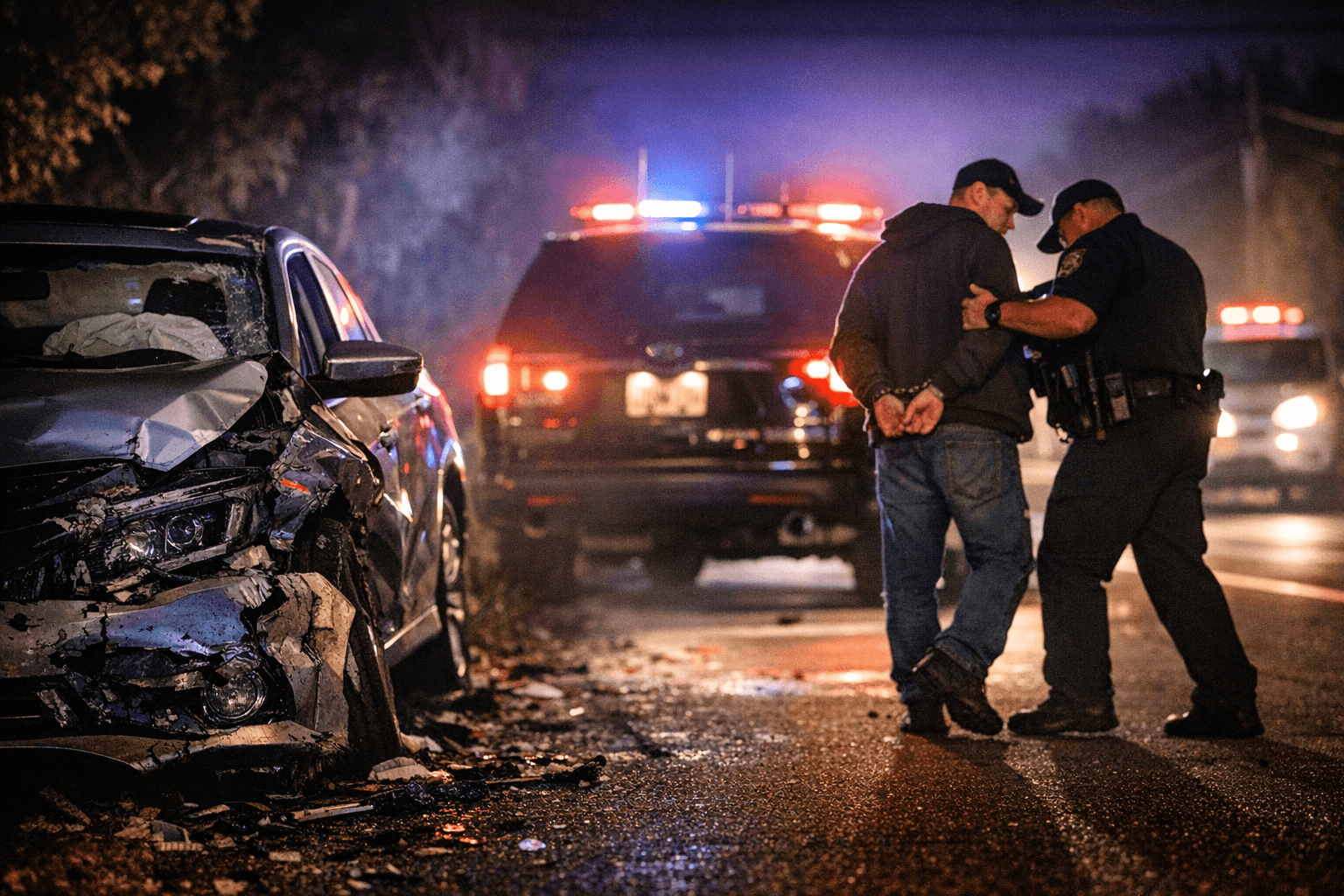 Water Mill crash leads to DWI arrest after driver fled scene