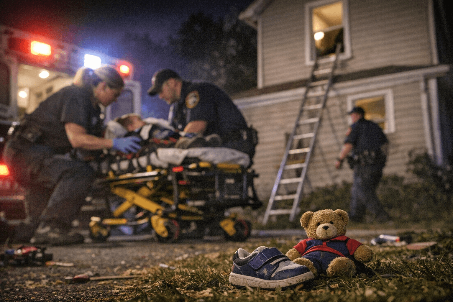 4-year-old boy injured after falling from Huntington Station window