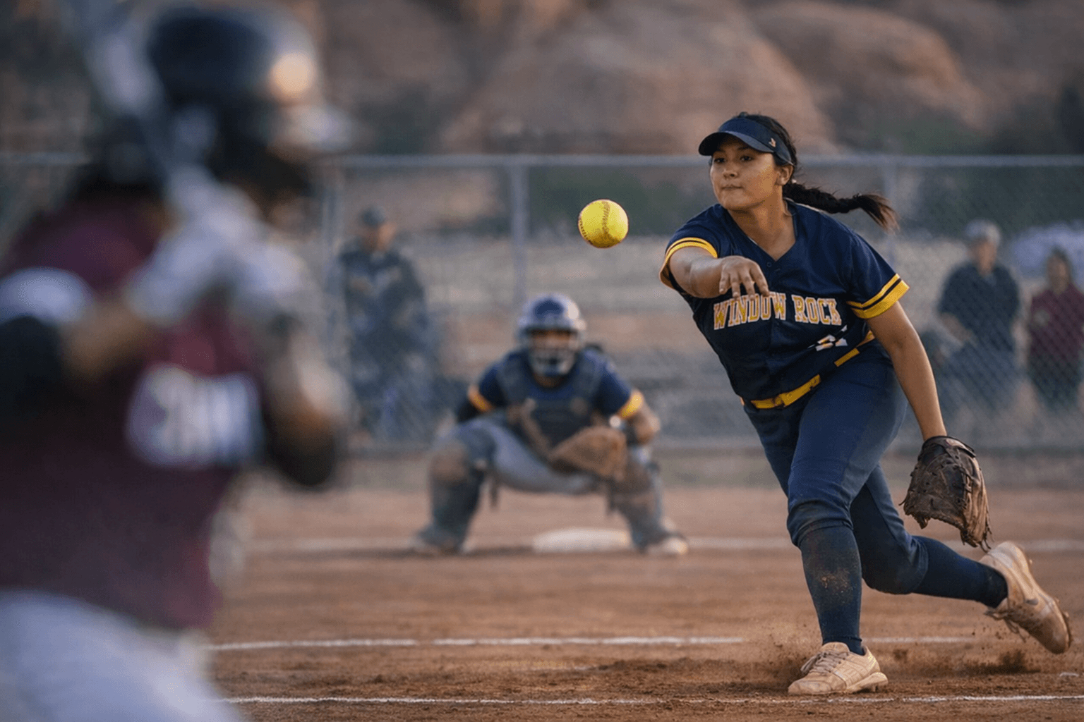 Window Rock rallies late past Chinle, 6-1, behind Billison's 10 strikeouts