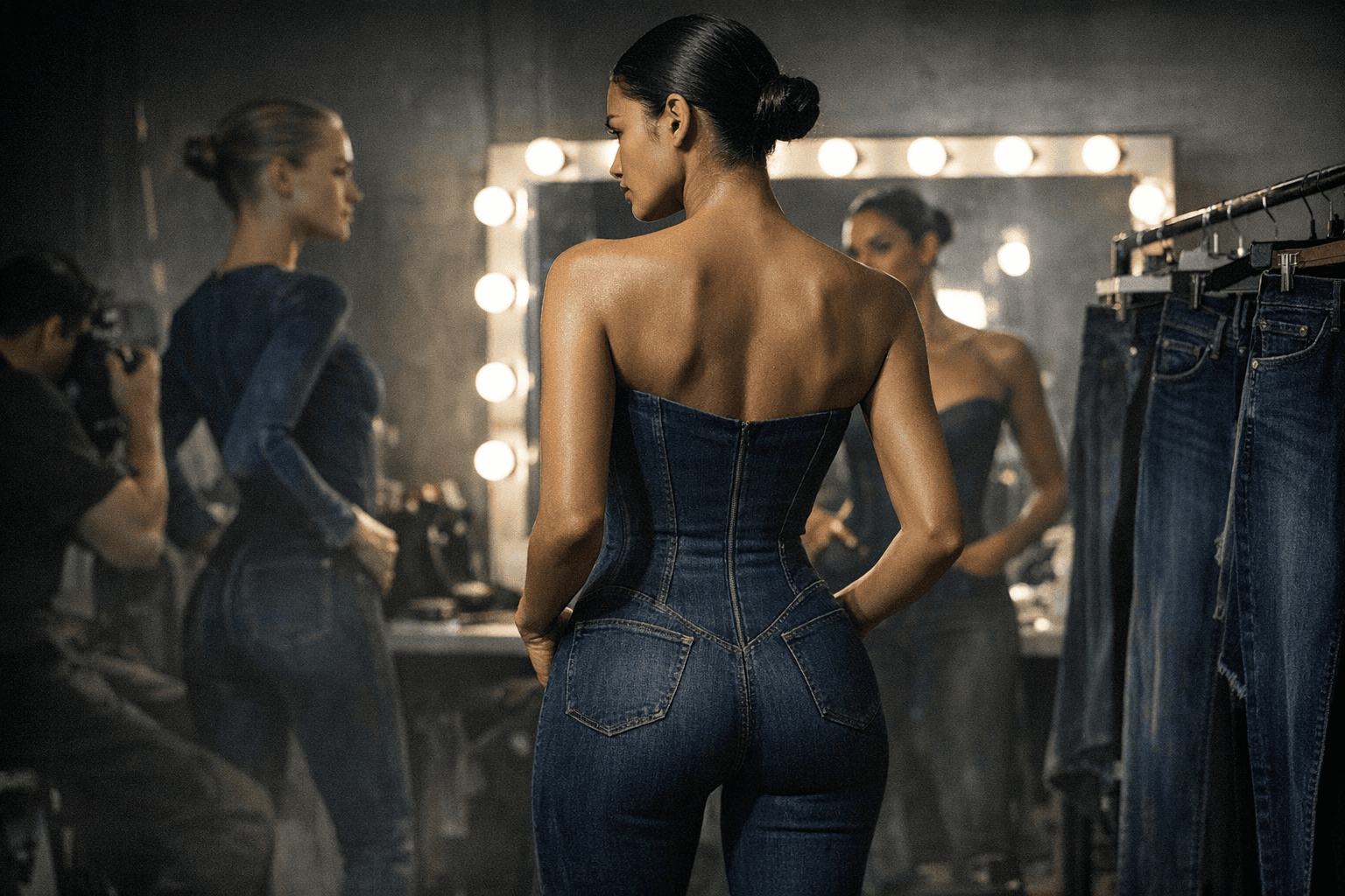 Alaïa Debuts Sculpted Denim Line, a Second-Skin Study of the Body