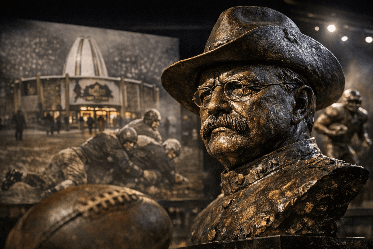 Burgum says Theodore Roosevelt could enter Pro Football Hall of Fame