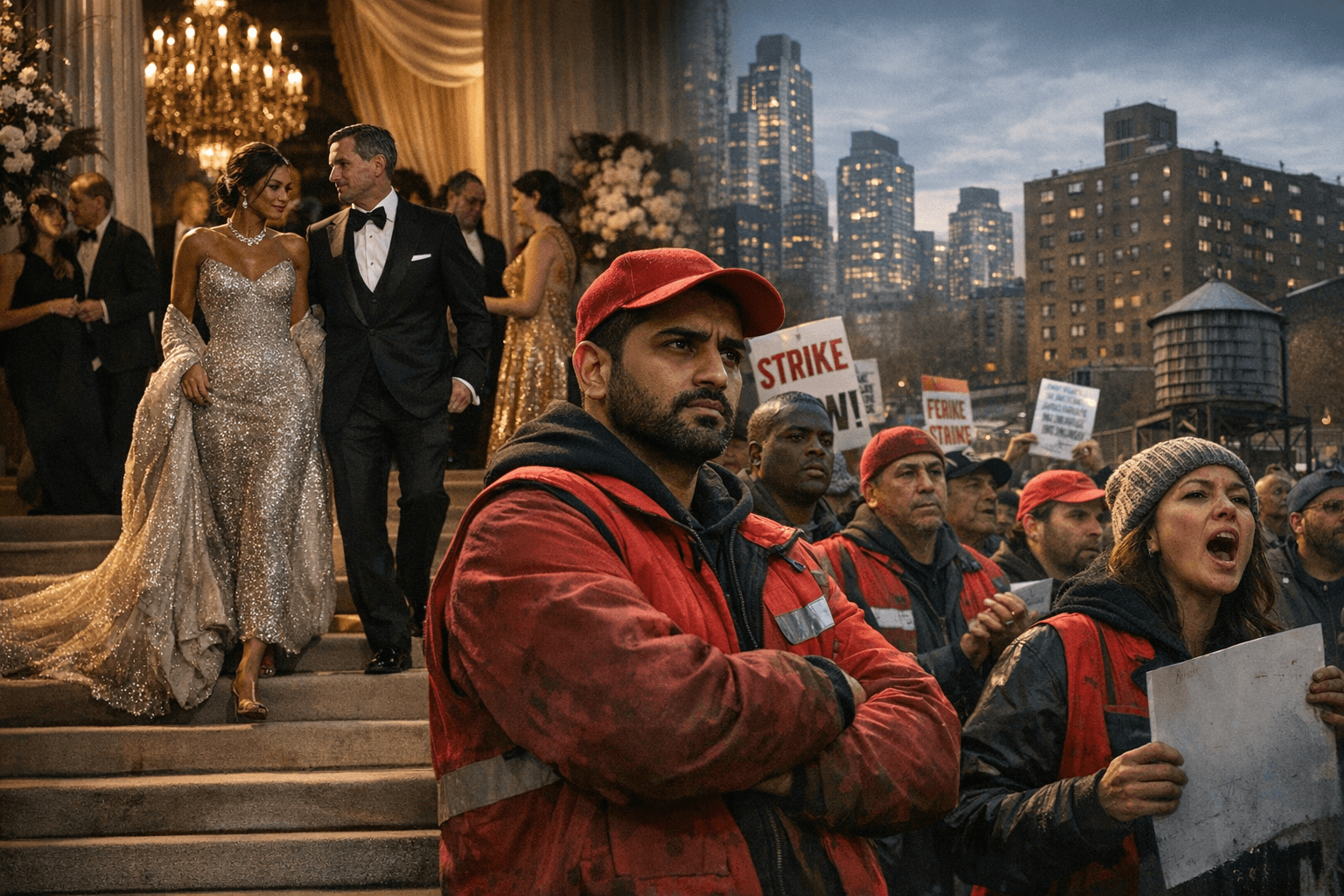 New York wealth gap exposed by tax plan, strike threat and Mamdani snub