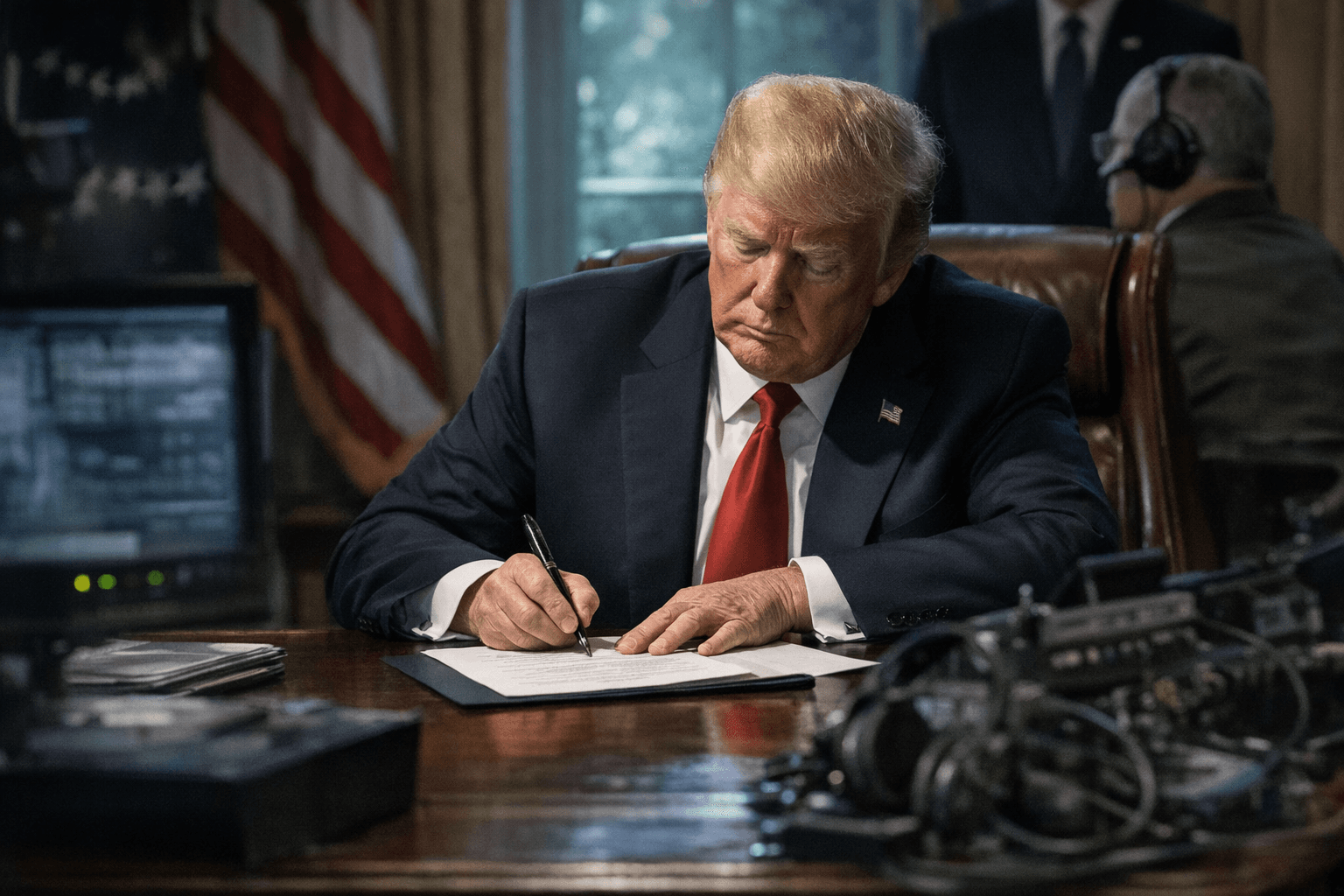 Trump Signs 10-Day Extension of Warrantless Surveillance Law