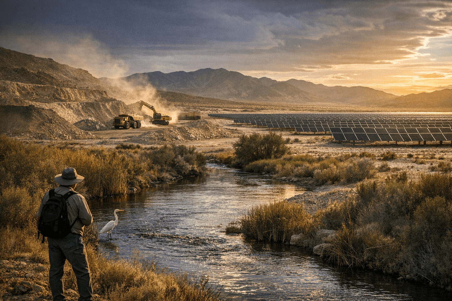 Amargosa River lands on endangered list amid mining, solar threats