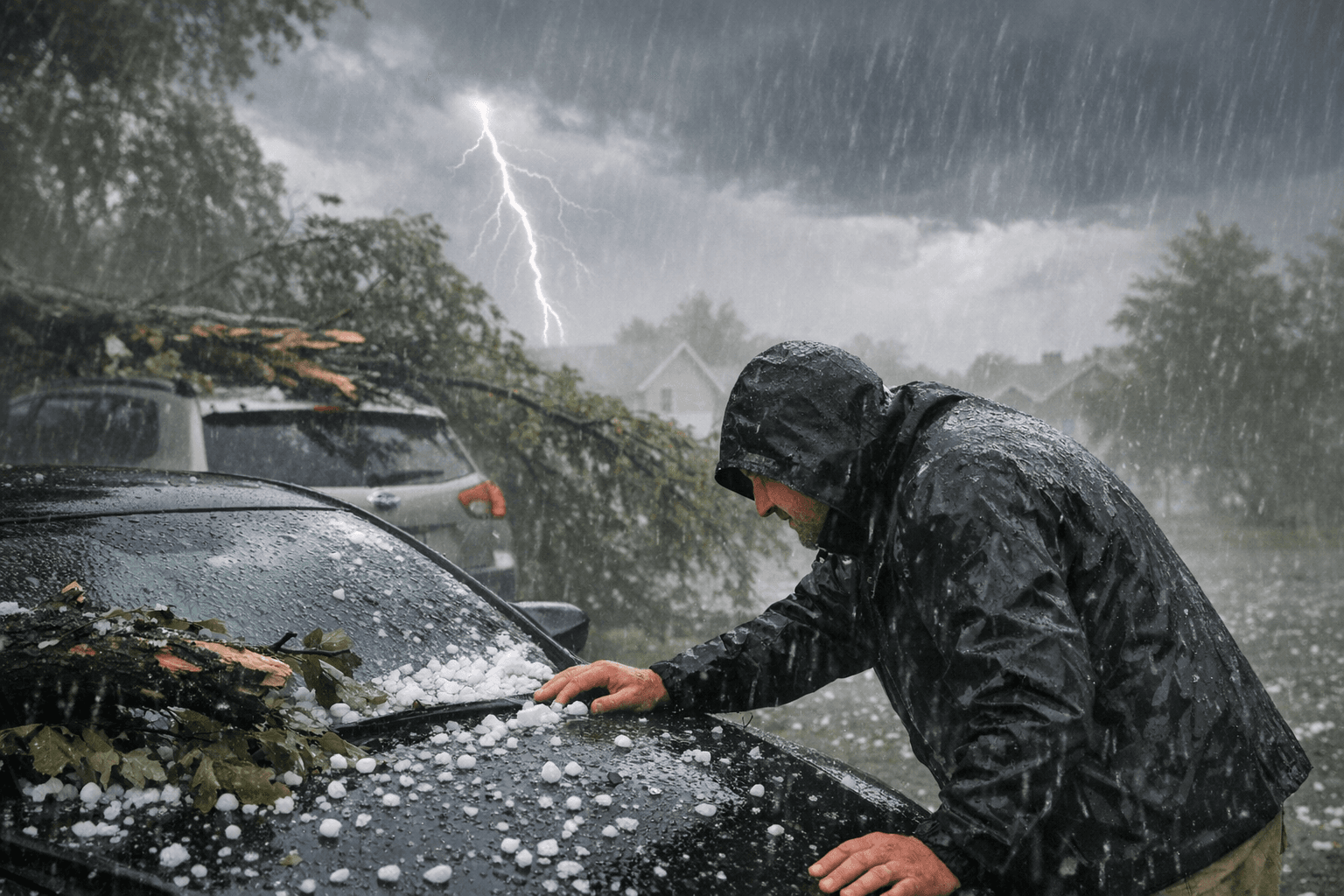 Severe Thunderstorm Warning Hits St. Louis County, 60 mph Winds, Hail Threat