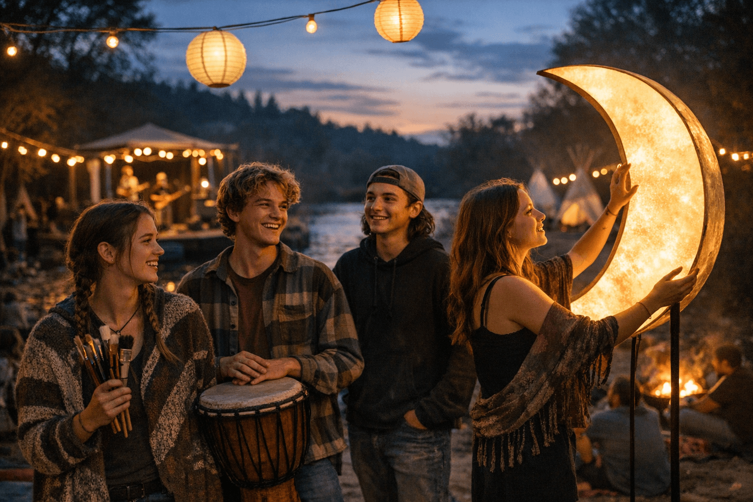 Animas High seniors launch Under One Moon Arts Festival in Aztec