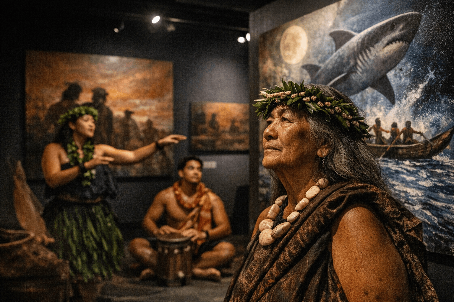 Bishop Museum opens Hilo family's hula-inspired art exhibit on migration, stewardship
