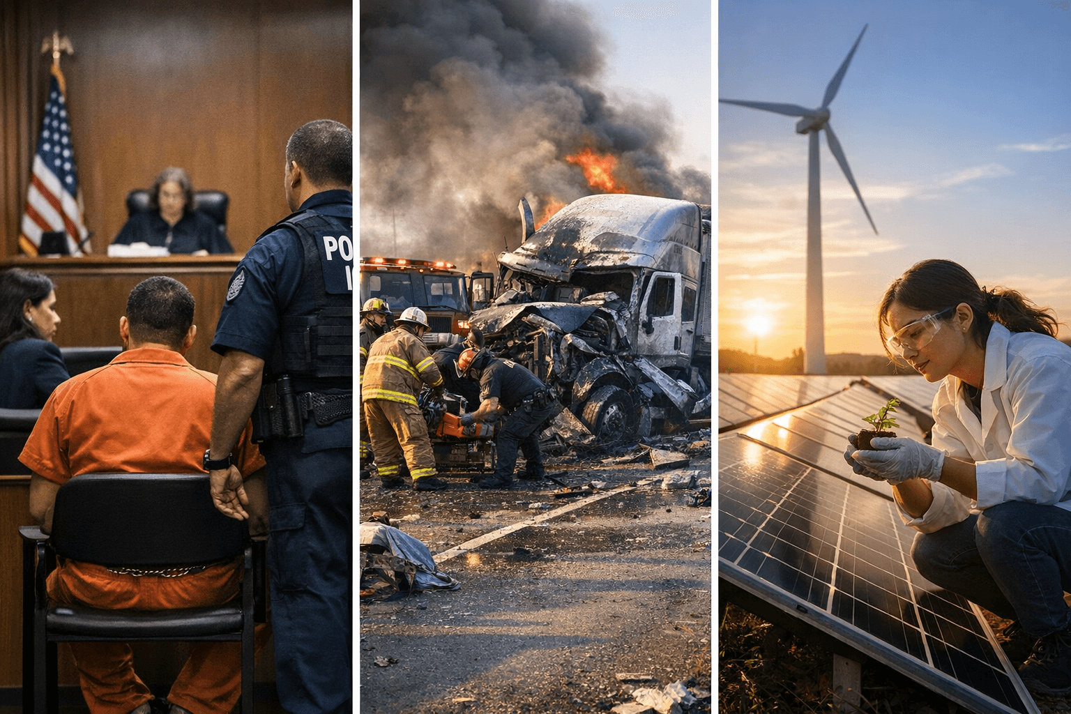 CBS News Sunday Morning to examine immigration courts, truck crashes, Earth Day tech