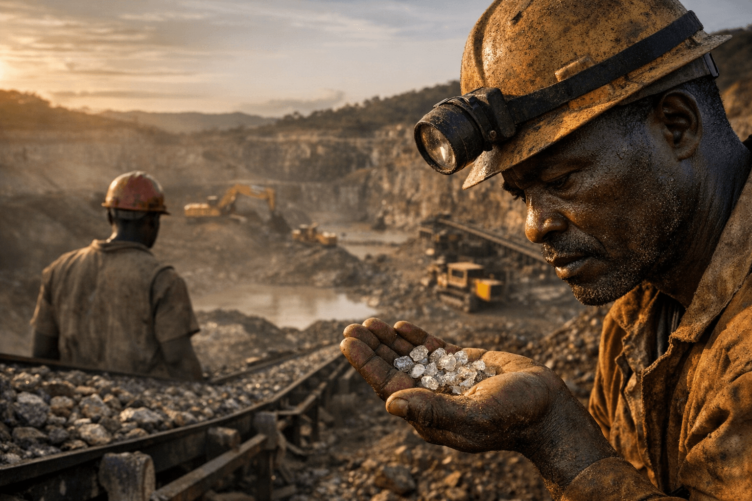 Angola targets 7% diamond output rise in 2026 to offset weak prices