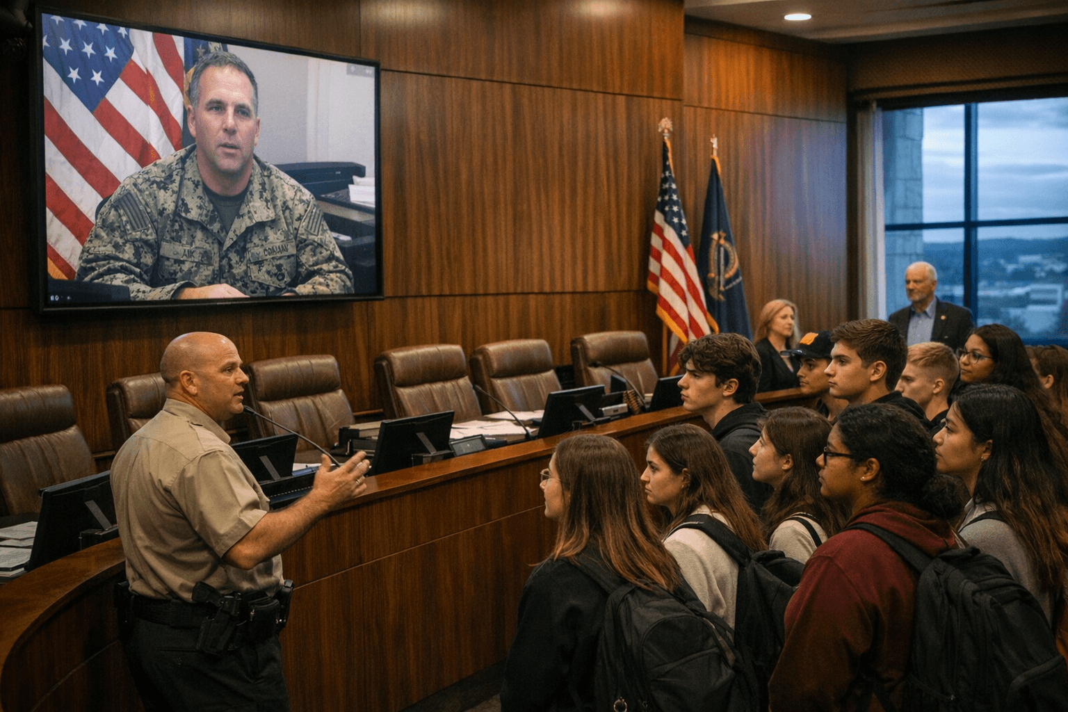 Orange County students get behind-the-scenes look at county government