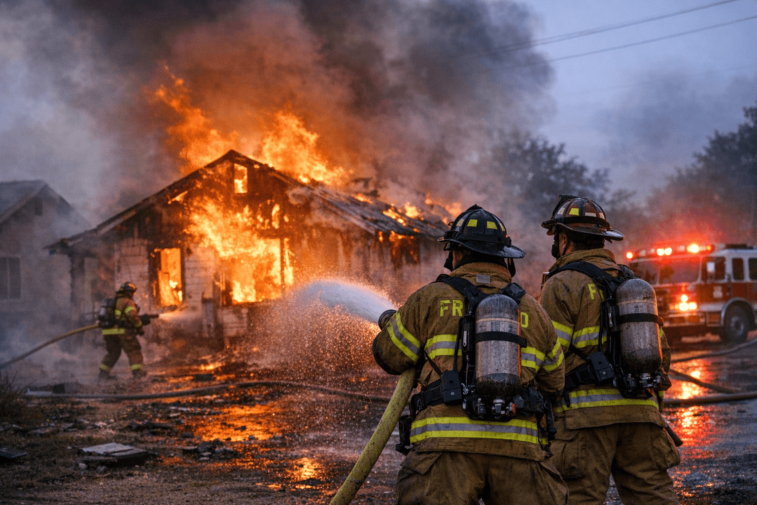Fresno County firefighters battle two vacant house fires in one day