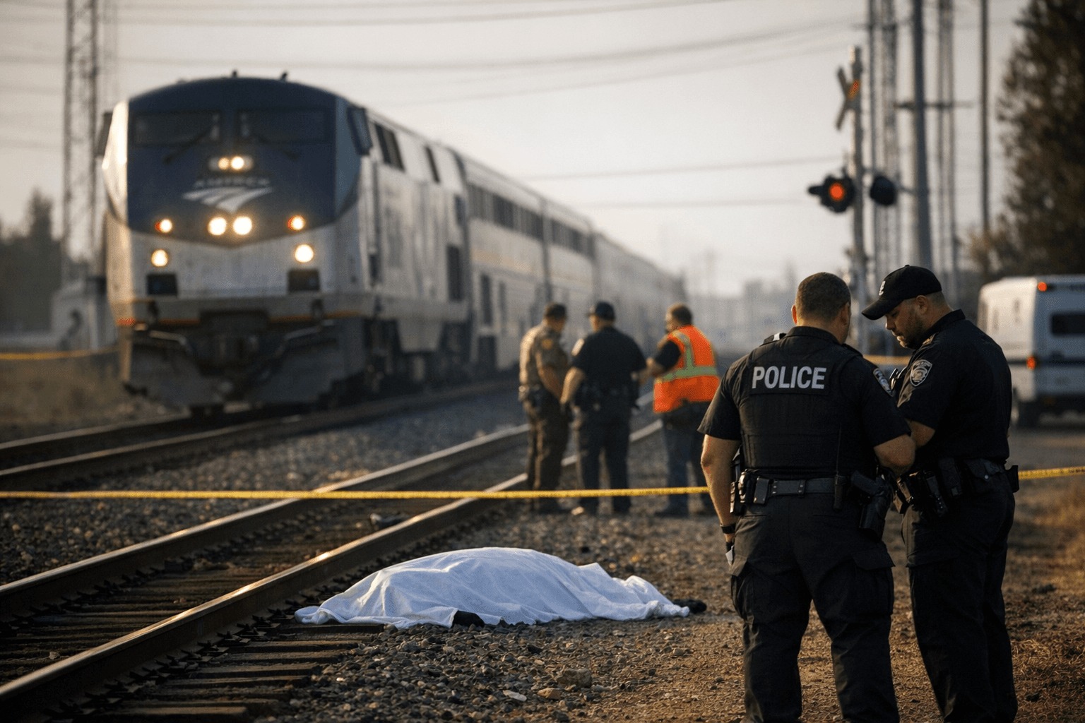 Man killed after being struck by Amtrak train in northwest Fresno