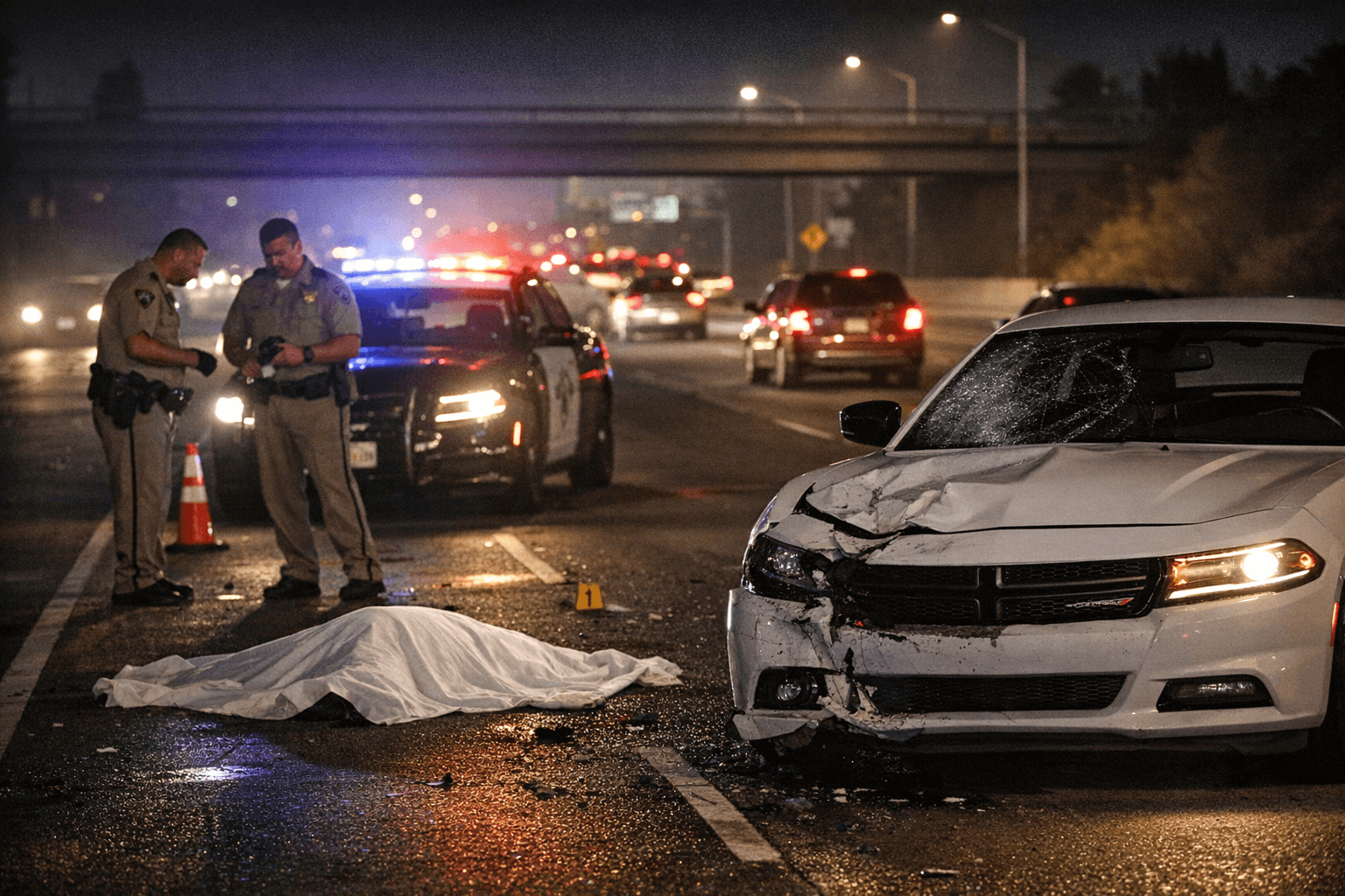 Pedestrian killed in Highway 99 crash in Fresno, CHP says
