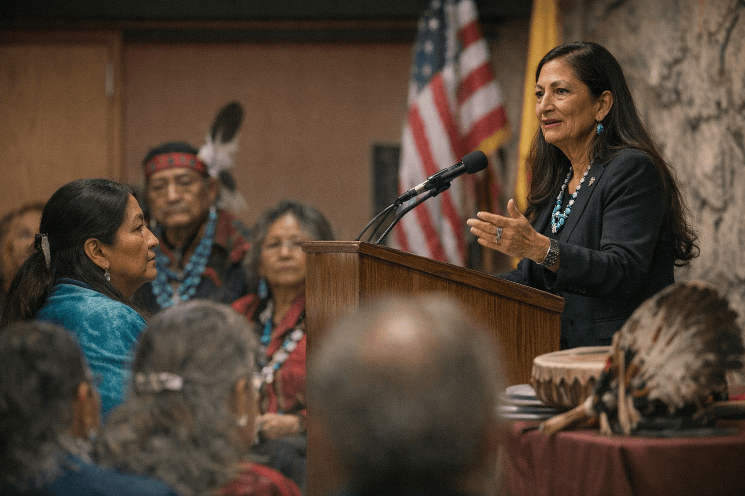 Haaland champions Indigenous voices at UNM-Gallup diversity summit