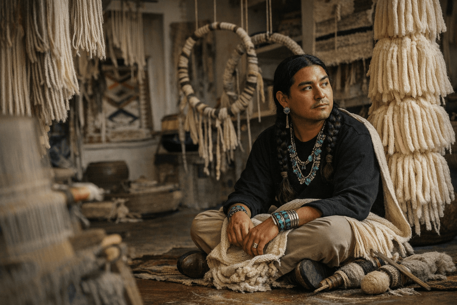 New Mexico Magazine spotlights Gallup Diné artist Eric-Paul Riege's rise