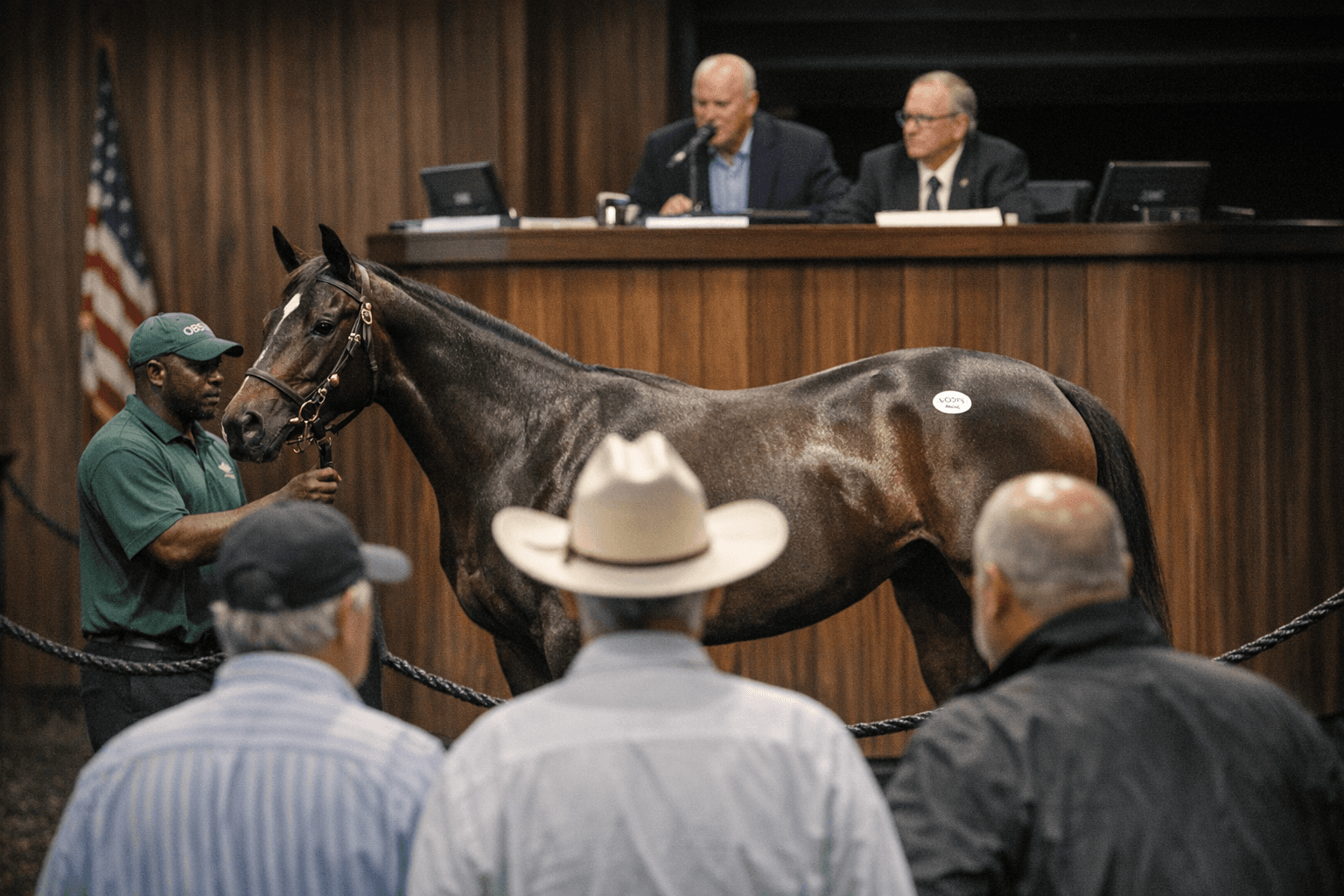 Three Amigos Pays $850,000 for Early Voting Filly at OBS Sale