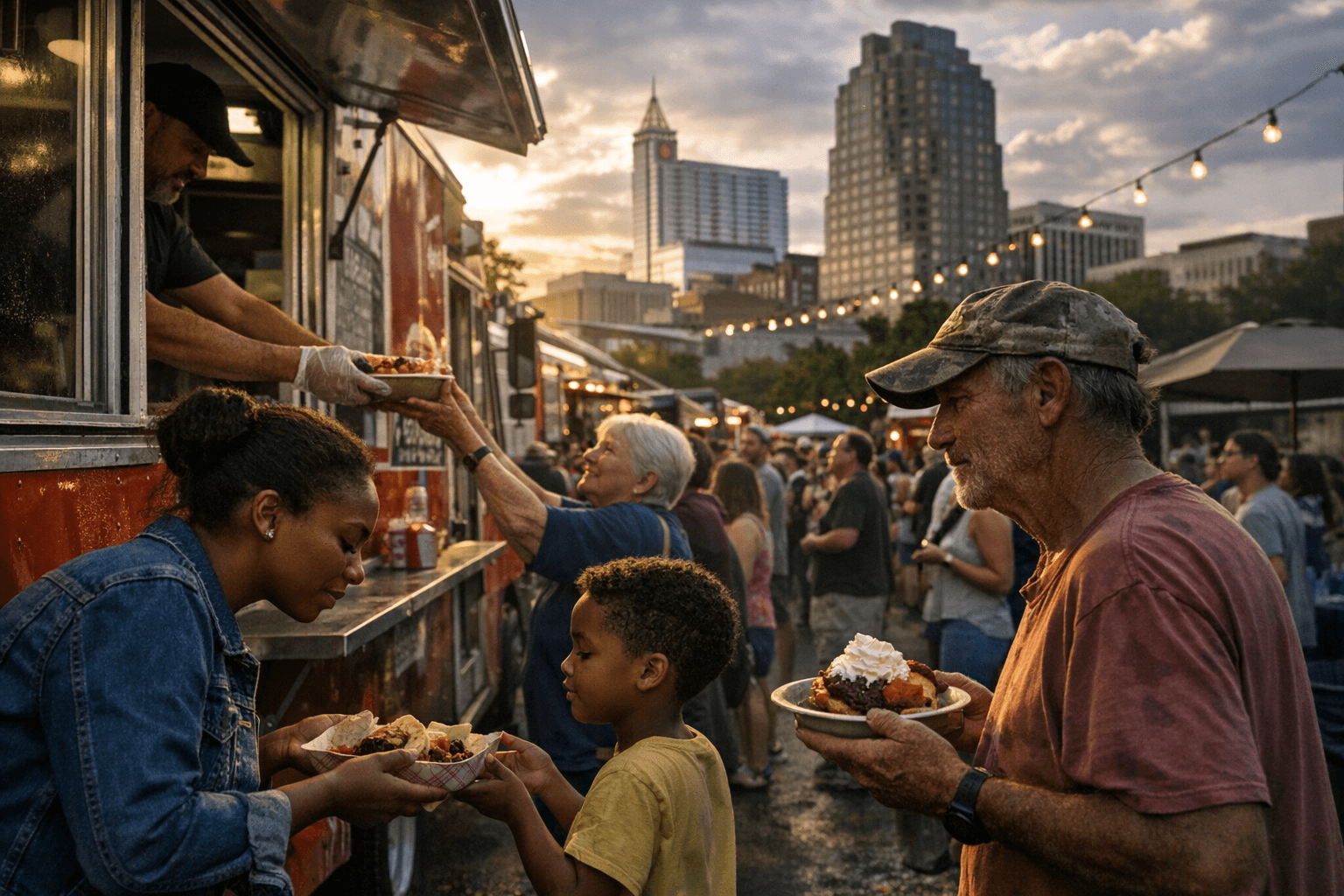 Pay-What-You-Can Food Truck Rodeo Returns to Downtown Raleigh Sunday