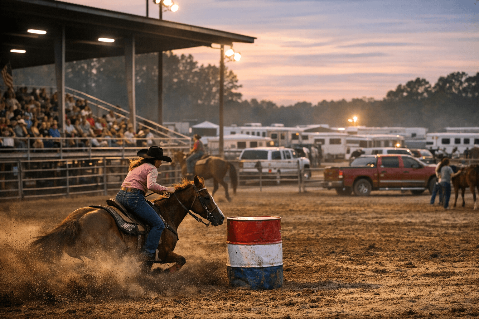 NBHA barrel racing returns to Autaugaville arena Saturday, boosting local traffic