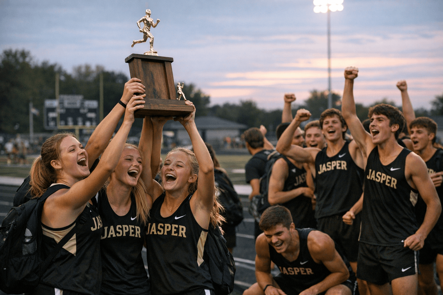 Jasper sweeps Dubois/Pike Invitational, boys and girls win team titles