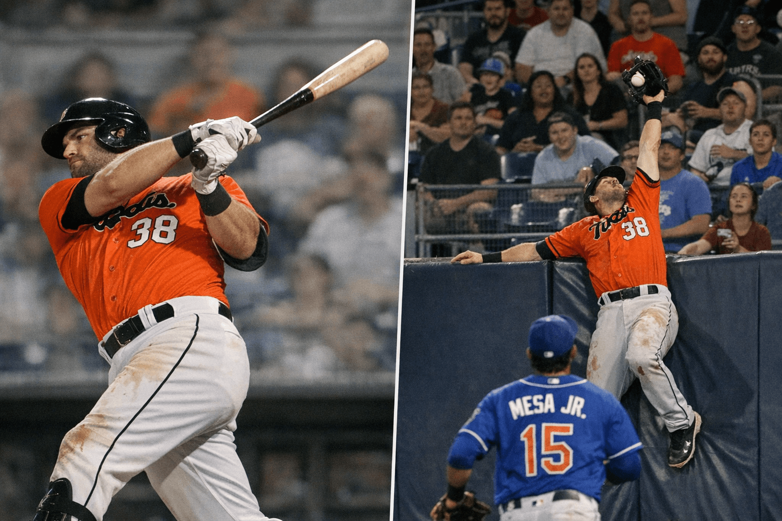 Noda Powers Tides Past Bulls with Homer, Key Ninth-Inning Catch