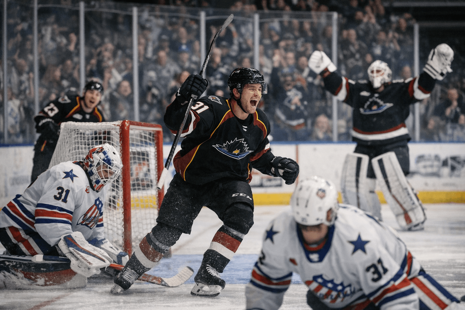 Jack Williams lifts Monsters past Amerks in late road win