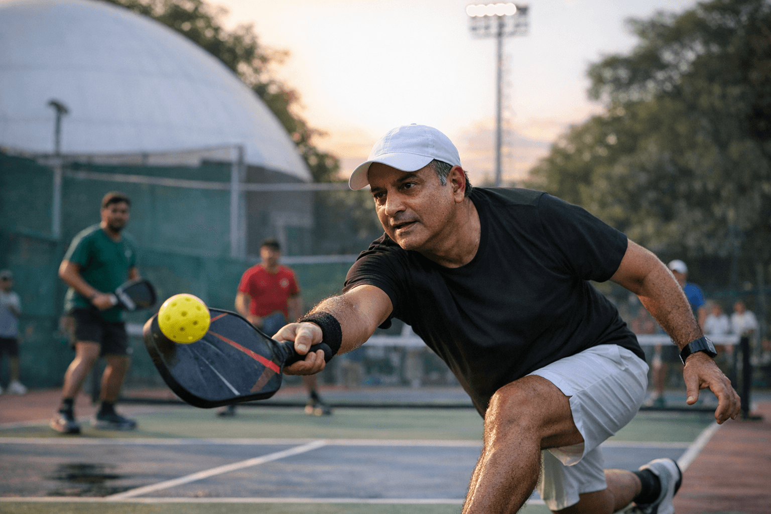 Vineet Jain plays pickleball at KIIT, spotlighting India’s growing sport push