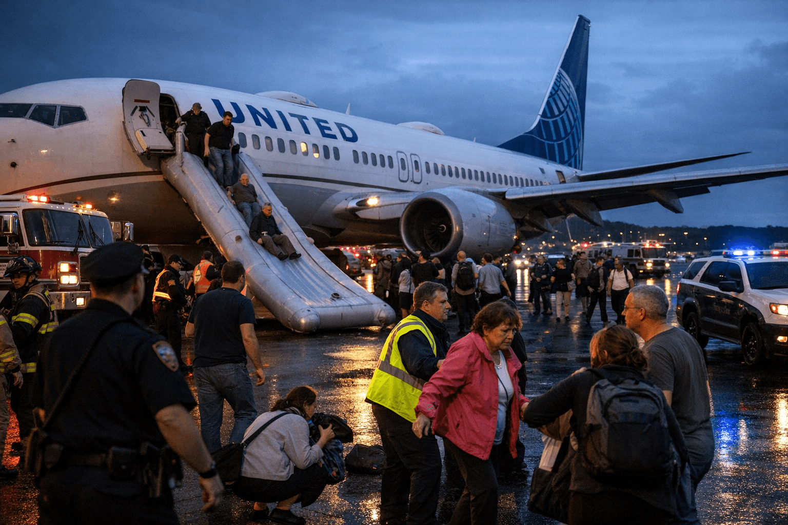 United flight diverted to Pittsburgh after security concern, passengers evacuated safely