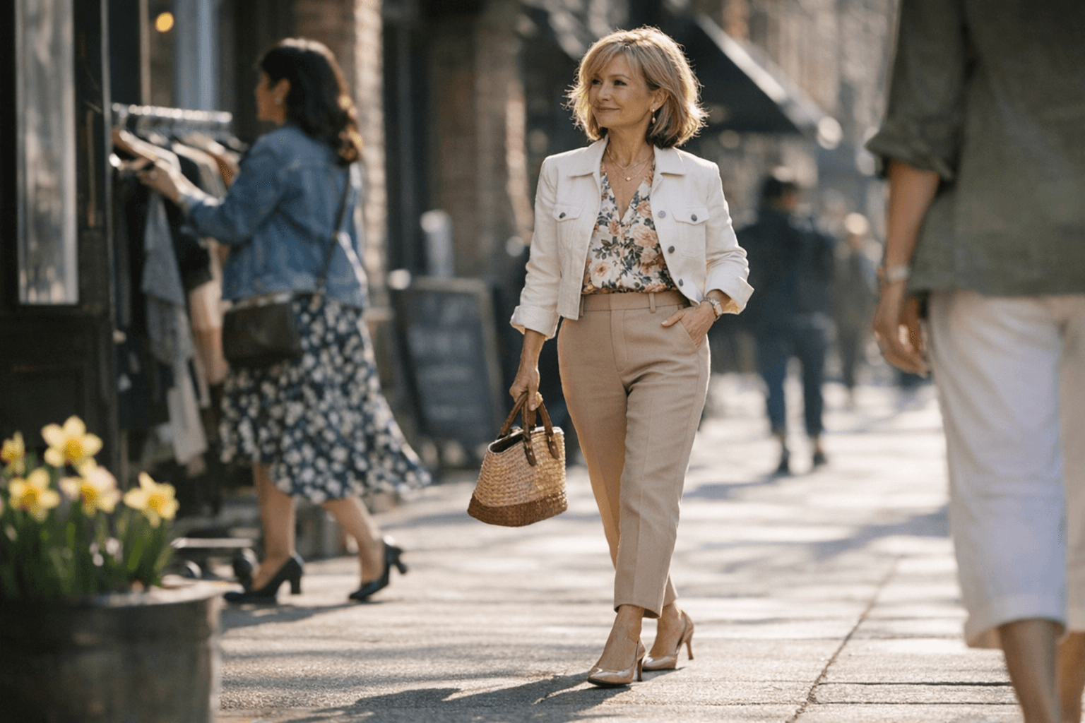 Spring Style for Petite Women Over 50, Proportion Tips That Flatter Shorter Frames