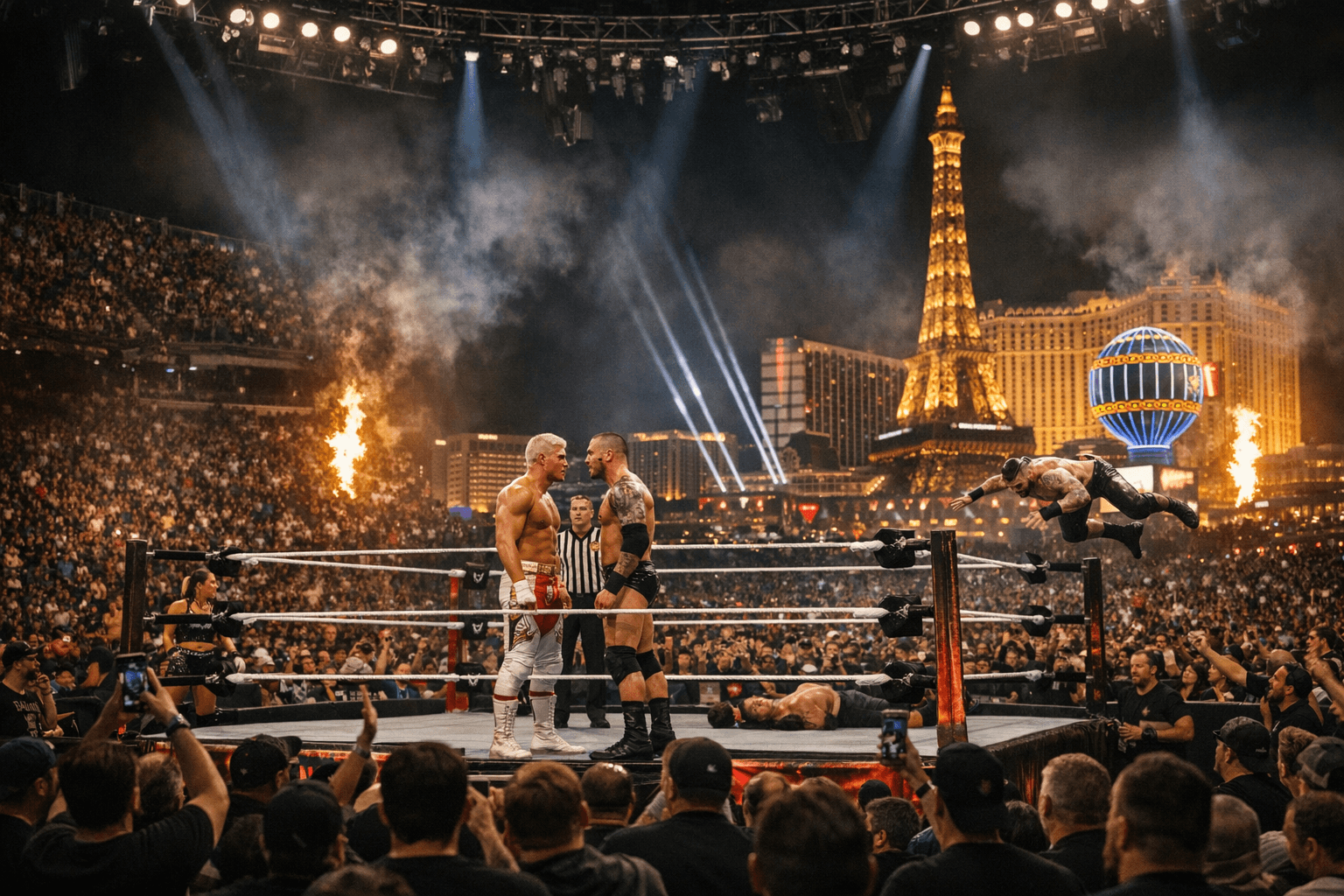 WrestleMania 42 begins in Las Vegas with 13 matches across two nights