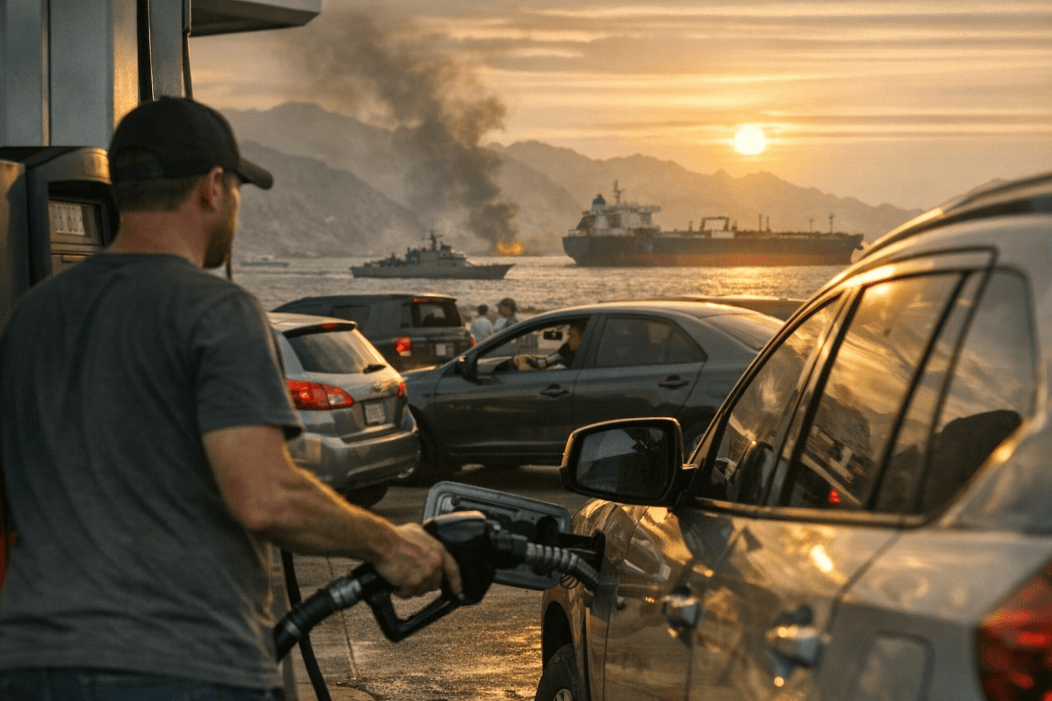 Gas prices ease after Iran ceasefire, despite Trump blackmail claims