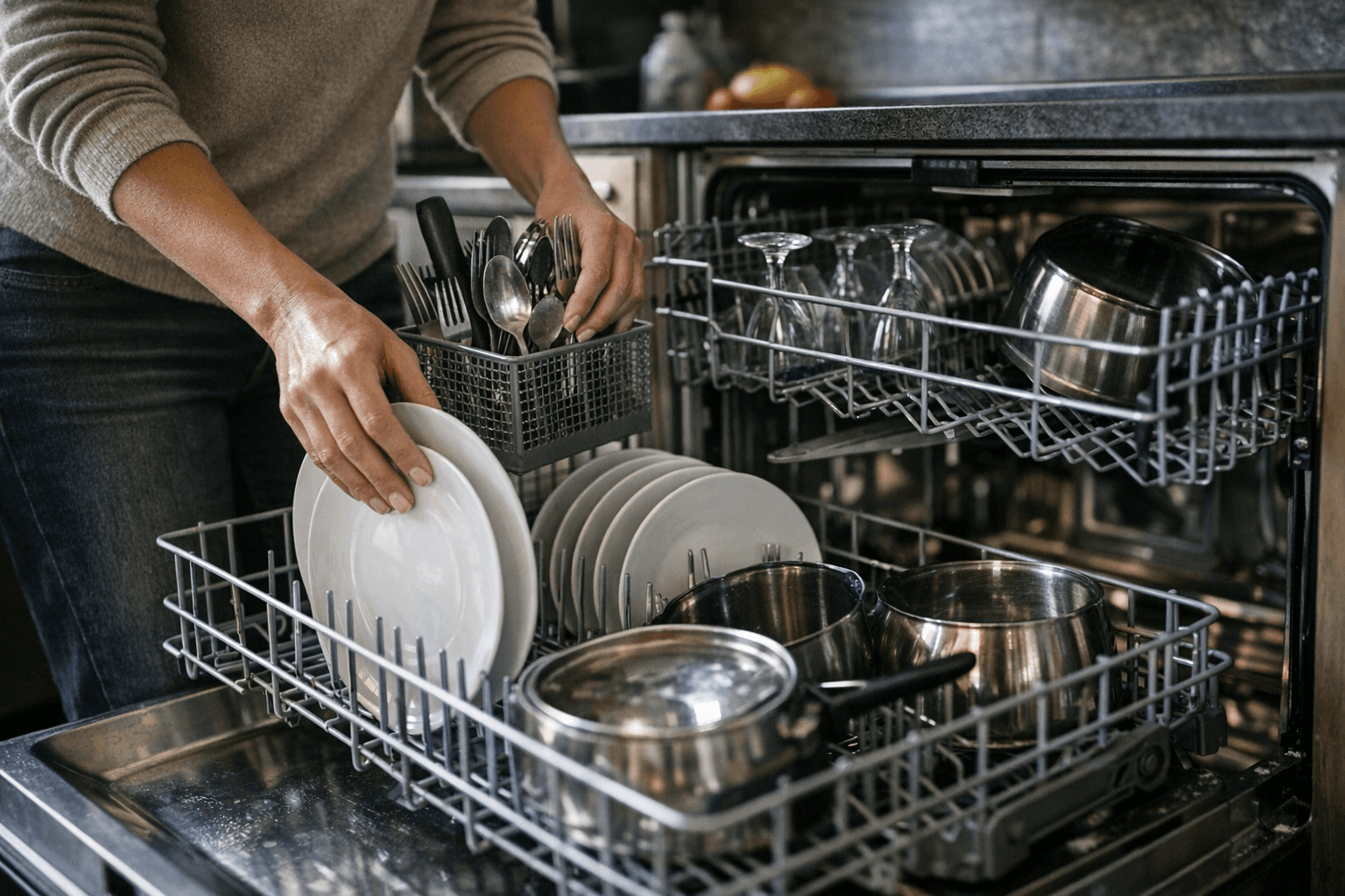 איך מסדרים נכון את המדיח: 7 כללים לתוצאה נקייה יותר